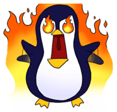 Ricco the Penguin Loverboy sticker #2290995