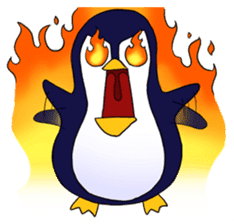 Ricco the Penguin Loverboy sticker #2290995