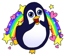 Ricco the Penguin Loverboy sticker #2290999