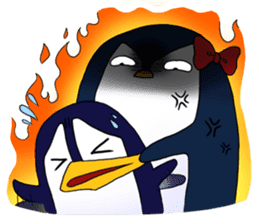 Ricco the Penguin Loverboy sticker #2291019