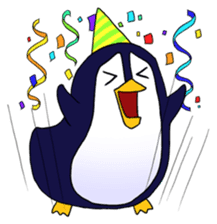Ricco the Penguin Loverboy sticker #2291022