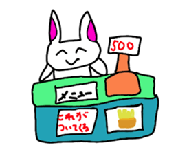 Rabbit Paradise 2 sticker #2291313