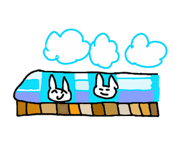 Rabbit Paradise 2 sticker #2291319