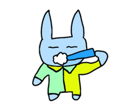 Rabbit Paradise 2 sticker #2291322