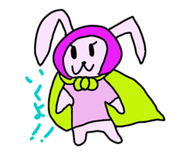 Rabbit Paradise 2 sticker #2291338