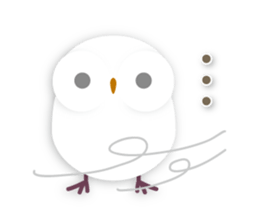 cute owl sticker #2291434