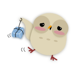 cute owl sticker #2291457