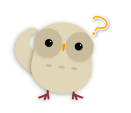 cute owl sticker #2291458