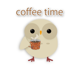 cute owl sticker #2291461