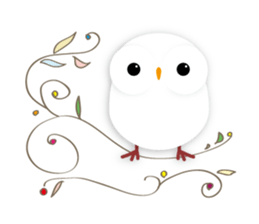 cute owl sticker #2291463