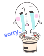 Feeling of rice cake sticker #2292072