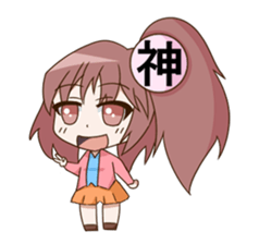 Self-styled god girl sticker #2292220