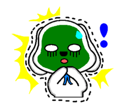 QQ dog and dog blankly sticker #2292516