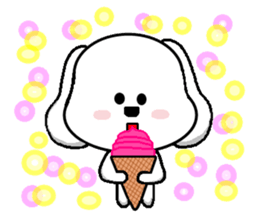 QQ dog and dog blankly sticker #2292541