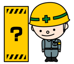 Construction signboard sticker #2292718