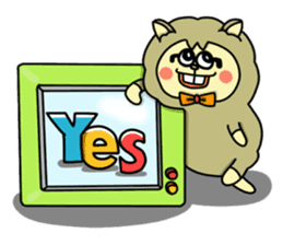 Alpaca Pakajirou sticker #2293081