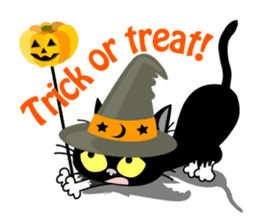 Communication of the cat / Greeting sticker #2293240