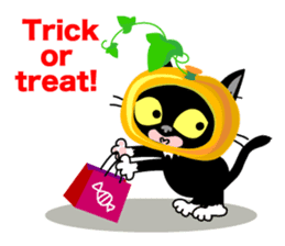 Communication of the cat / Greeting sticker #2293248