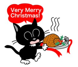 Communication of the cat / Greeting sticker #2293262