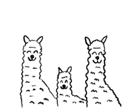 New species discovered!? Alpaca? Dog? sticker #2293514