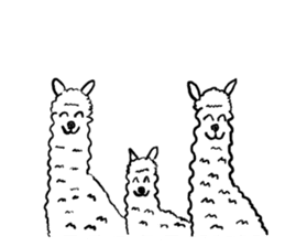 New species discovered!? Alpaca? Dog? sticker #2293514