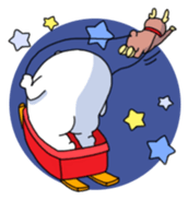 Yarukinashio(Xmas version) sticker #2293604