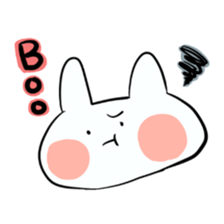 Usako of white rabbit sticker #2293770