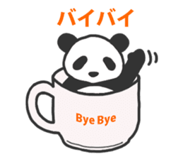 Mug Panda sticker #2293787