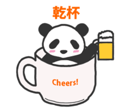 Mug Panda sticker #2293793
