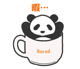 Mug Panda sticker #2293799