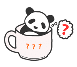 Mug Panda sticker #2293803