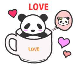 Mug Panda sticker #2293805