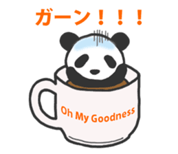 Mug Panda sticker #2293809