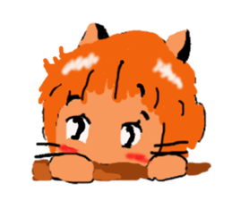 Cat-san2 sticker #2294064