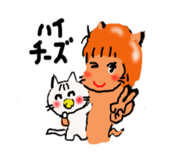 Cat-san2 sticker #2294096