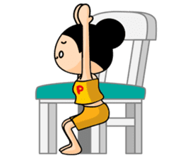 YOGA POSES! sticker #2294226