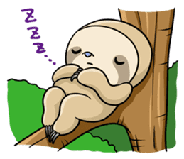 Sloth lazy sticker #2294810