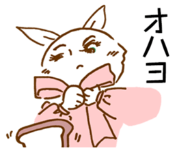 Working Rabbit sticker #2294912