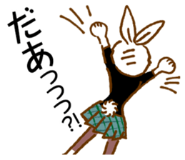 Working Rabbit sticker #2294920