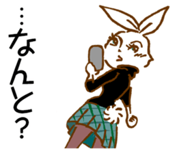Working Rabbit sticker #2294923