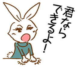 Working Rabbit sticker #2294926