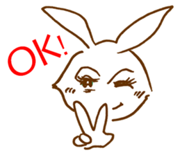Working Rabbit sticker #2294927
