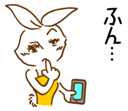 Working Rabbit sticker #2294929