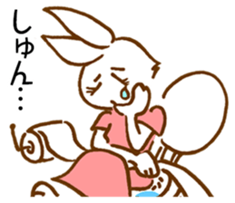 Working Rabbit sticker #2294933