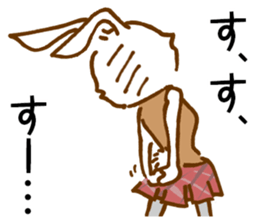 Working Rabbit sticker #2294941