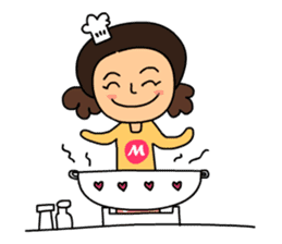 SUPER MOM sticker #2295625