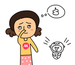 SUPER MOM sticker #2295626