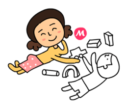 SUPER MOM sticker #2295634