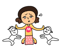 SUPER MOM sticker #2295635