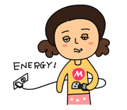 SUPER MOM sticker #2295652